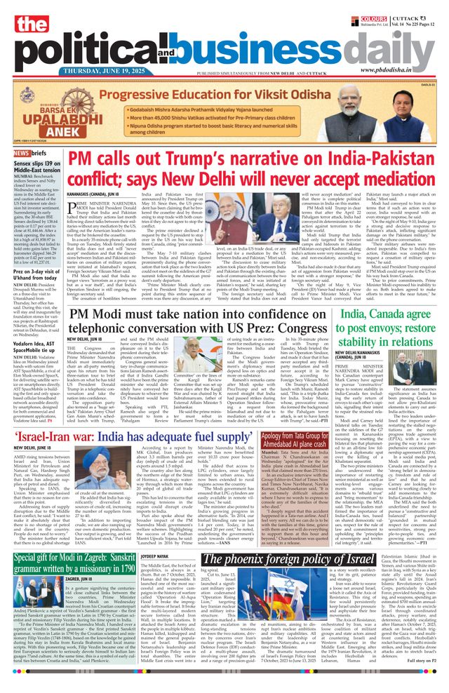 The Political and Business Daily