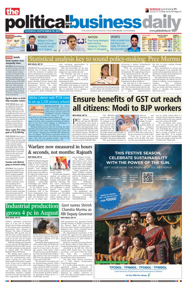 The Political and Business Daily