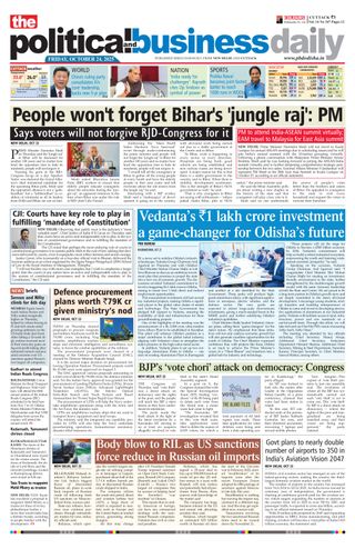 The Political and Business Daily