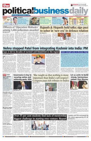 The Political and Business Daily