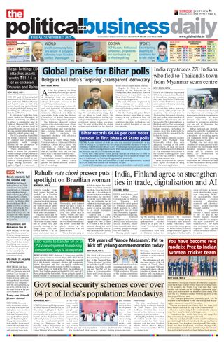 The Political and Business Daily
