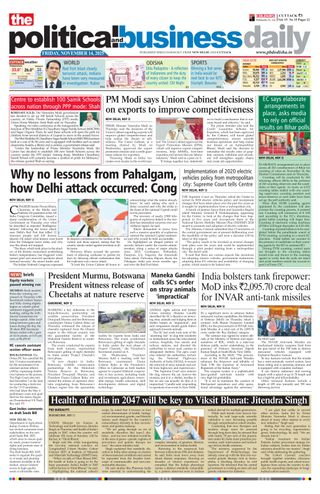 The Political and Business Daily