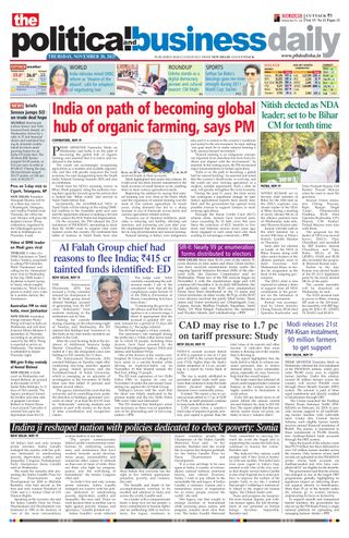 The Political and Business Daily
