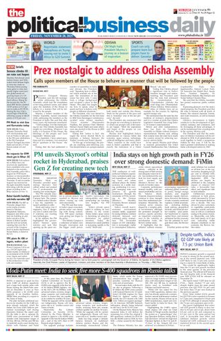 The Political and Business Daily