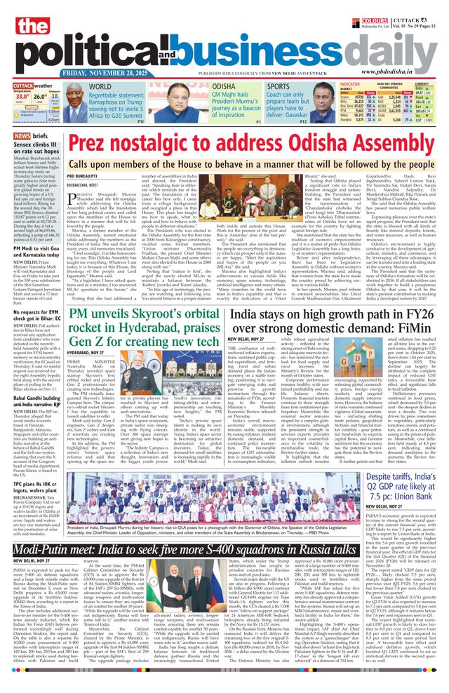 The Political and Business Daily