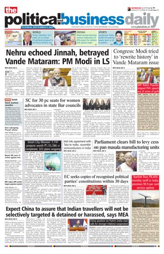 The Political and Business Daily