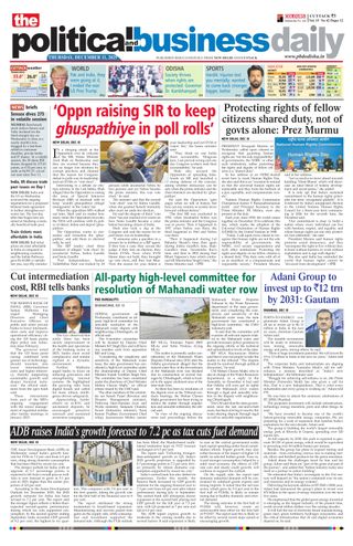 The Political and Business Daily