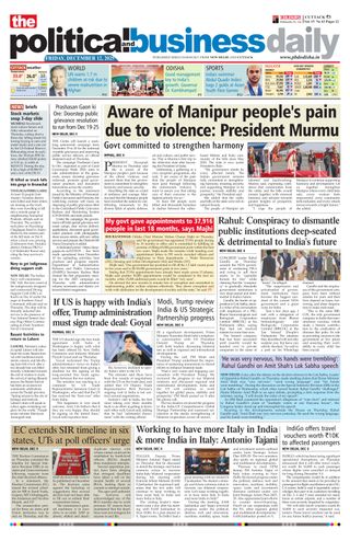 The Political and Business Daily