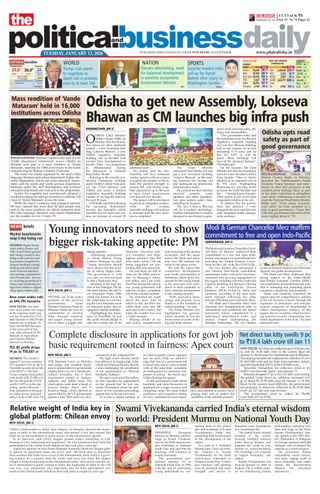 The Political and Business Daily