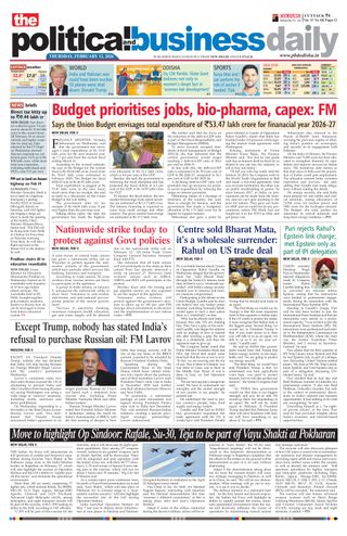 The Political and Business Daily