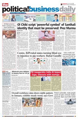 The Political and Business Daily