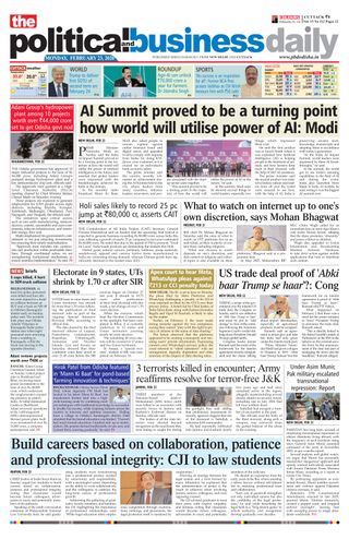 The Political and Business Daily