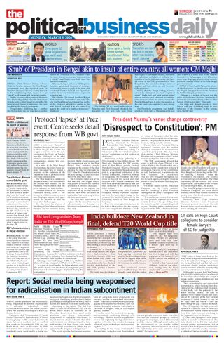 The Political and Business Daily