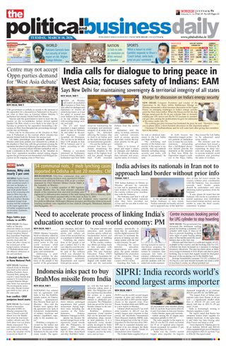 The Political and Business Daily