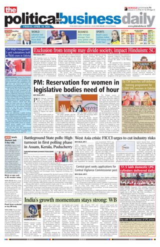 The Political and Business Daily