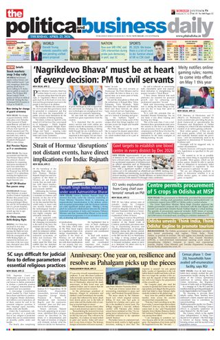 The Political and Business Daily