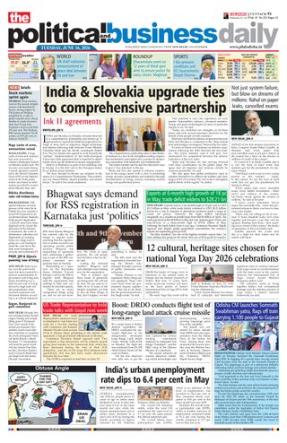 The Political and Business Daily