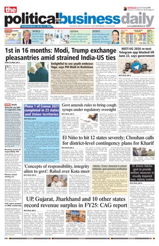 The Political and Business Daily