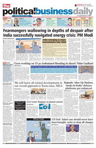 The Political and Business Daily