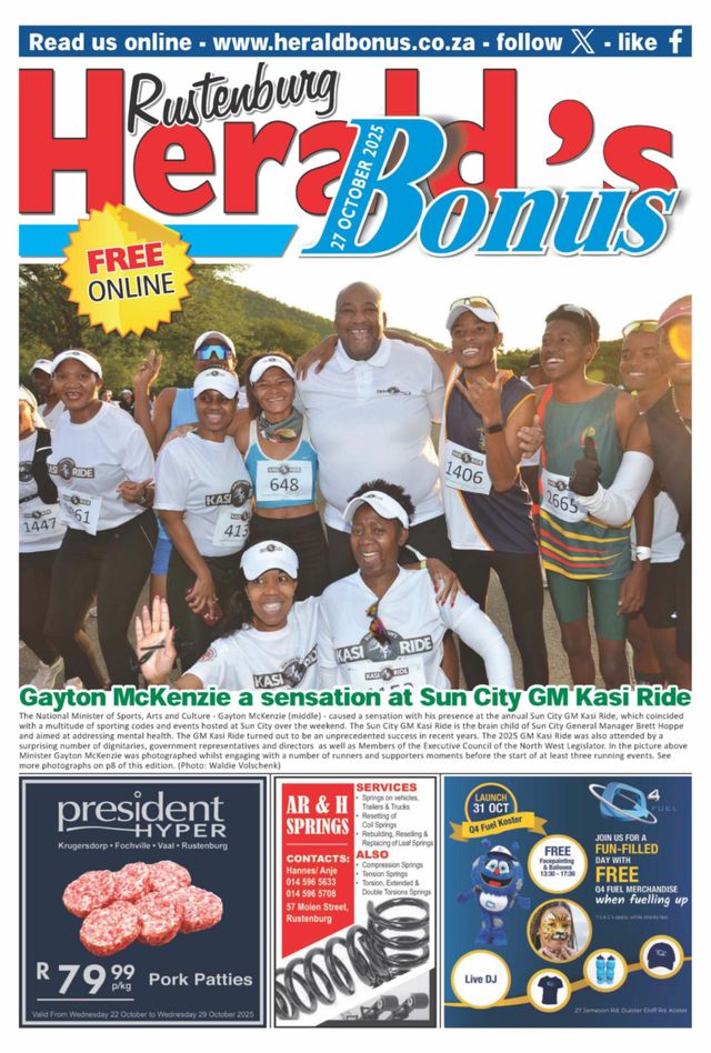 Rustenburg Herald Bonus
