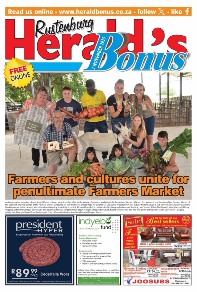 Rustenburg Herald Bonus