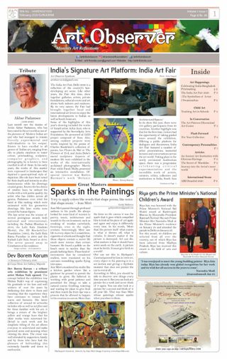 Art Observer - February 2022 Art Observer Cover - February 2022 Edition