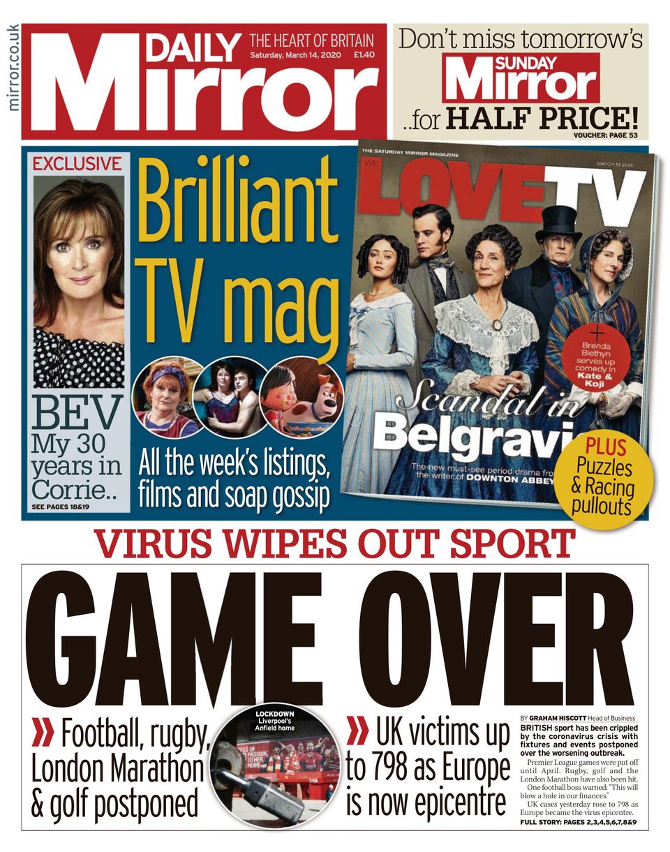 daily-mirror-march-14-2020-newspaper-get-your-digital-subscription