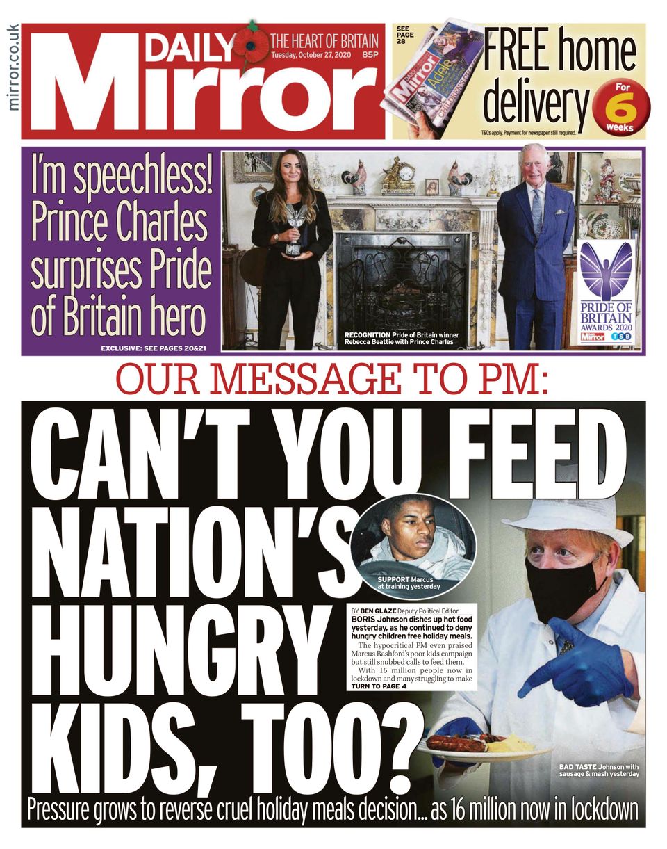 daily mirror breaking news today