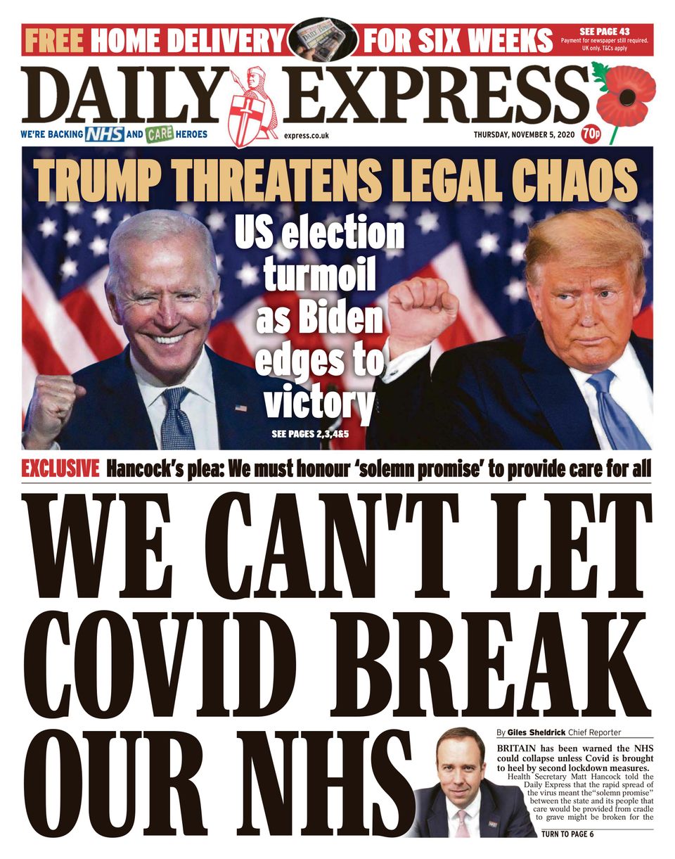 daily-express-front-page-23rd-of-october-2020-tomorrow-s-papers-today