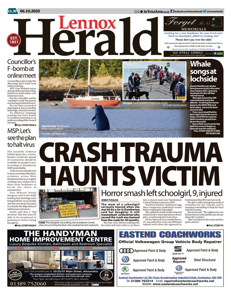 Lennox HeraldOctober 6, 2020 Magazine Get your Digital Subscription