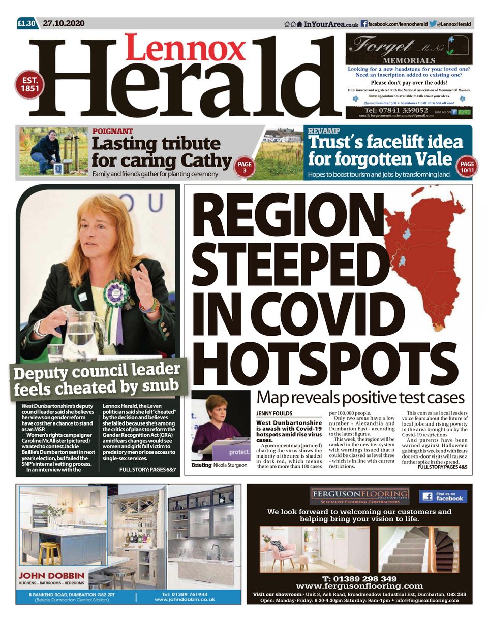 Lennox HeraldOctober 27, 2020 Magazine Get your Digital Subscription