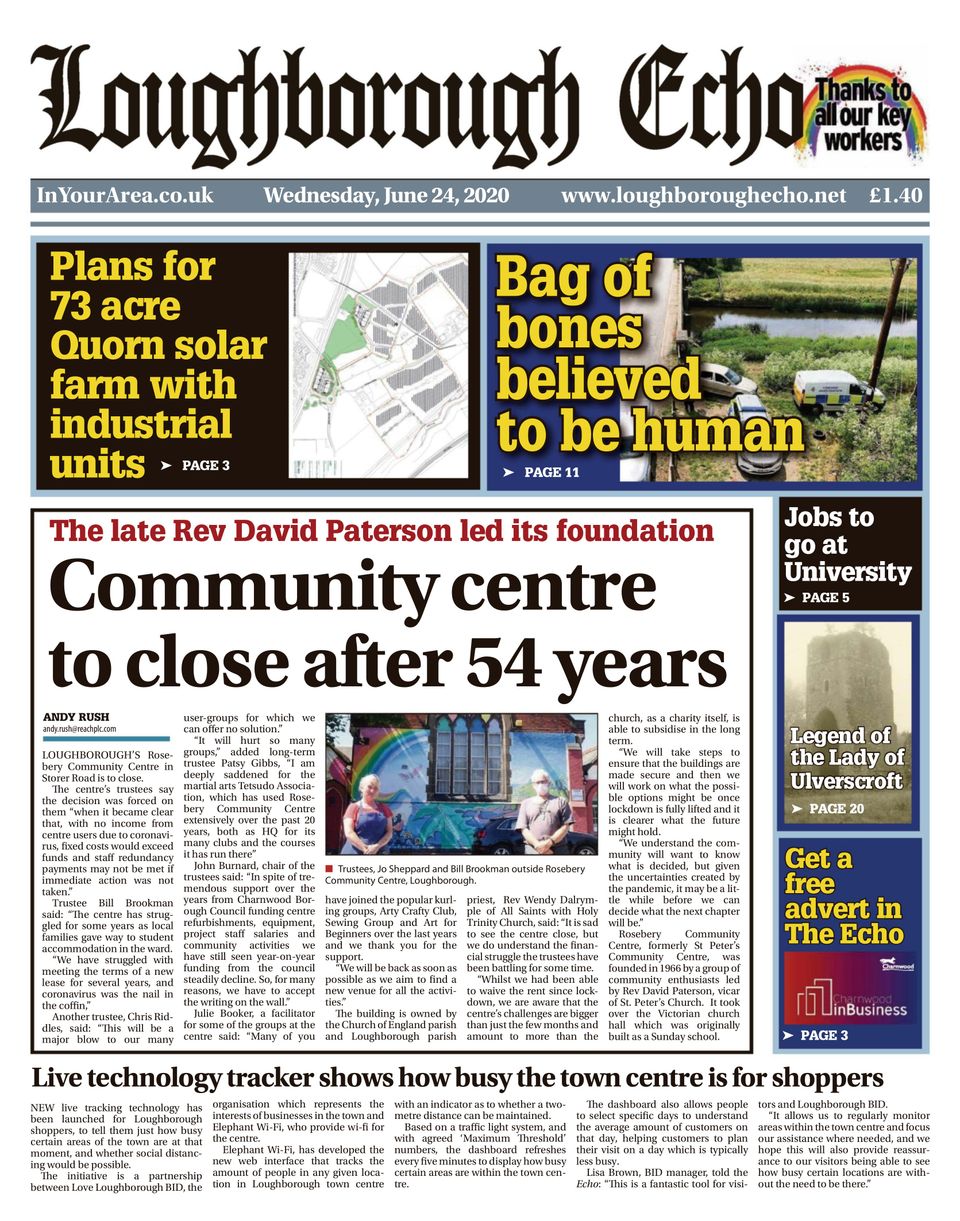 Loughborough Echo-June 24, 2020 Magazine - Get your Digital Subscription