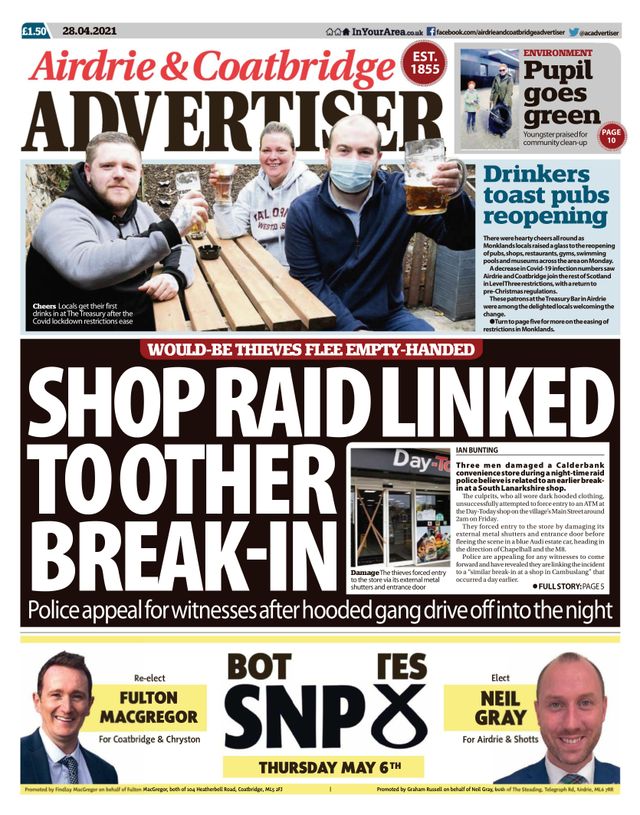 Airdrie and Coatbridge Advertiser