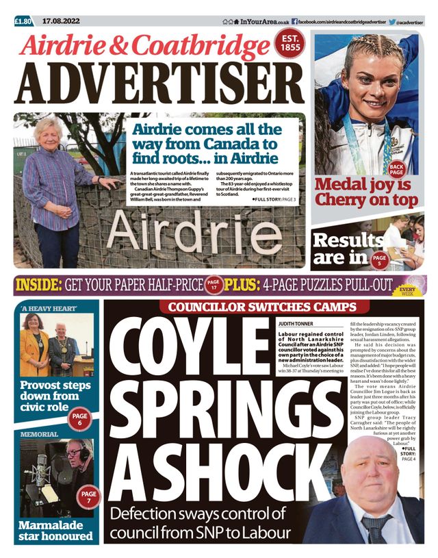 Airdrie and Coatbridge Advertiser