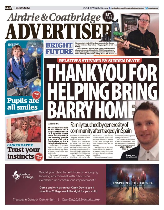 Airdrie and Coatbridge Advertiser