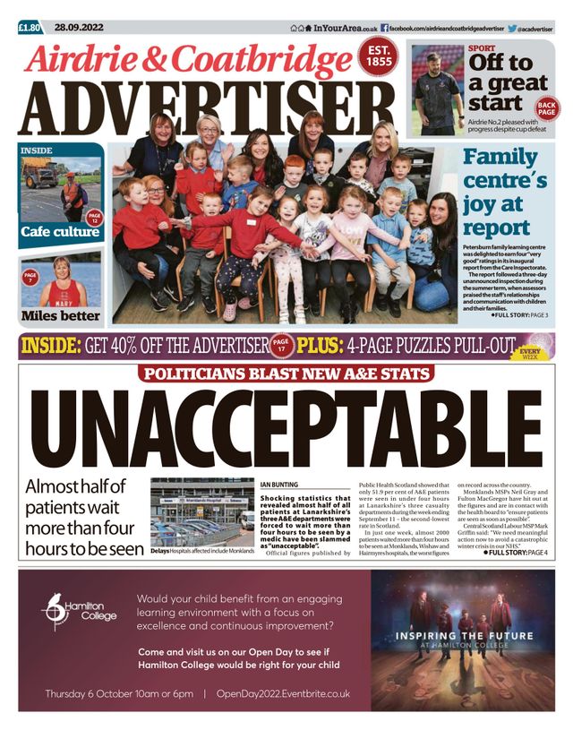 Airdrie and Coatbridge Advertiser