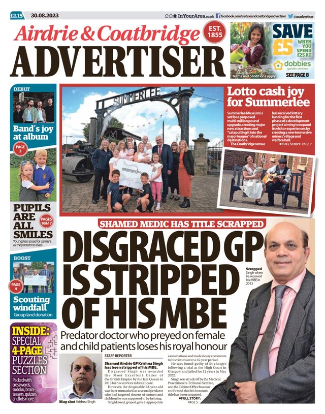 Airdrie and Coatbridge Advertiser