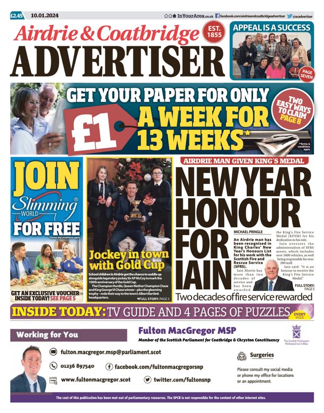 Airdrie and Coatbridge Advertiser