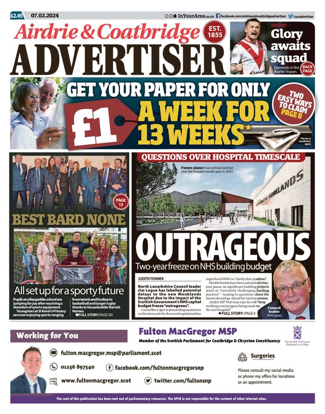 Airdrie and Coatbridge Advertiser