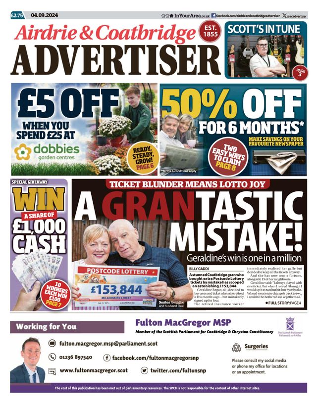 Airdrie and Coatbridge Advertiser