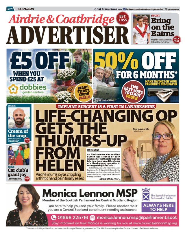 Airdrie and Coatbridge Advertiser