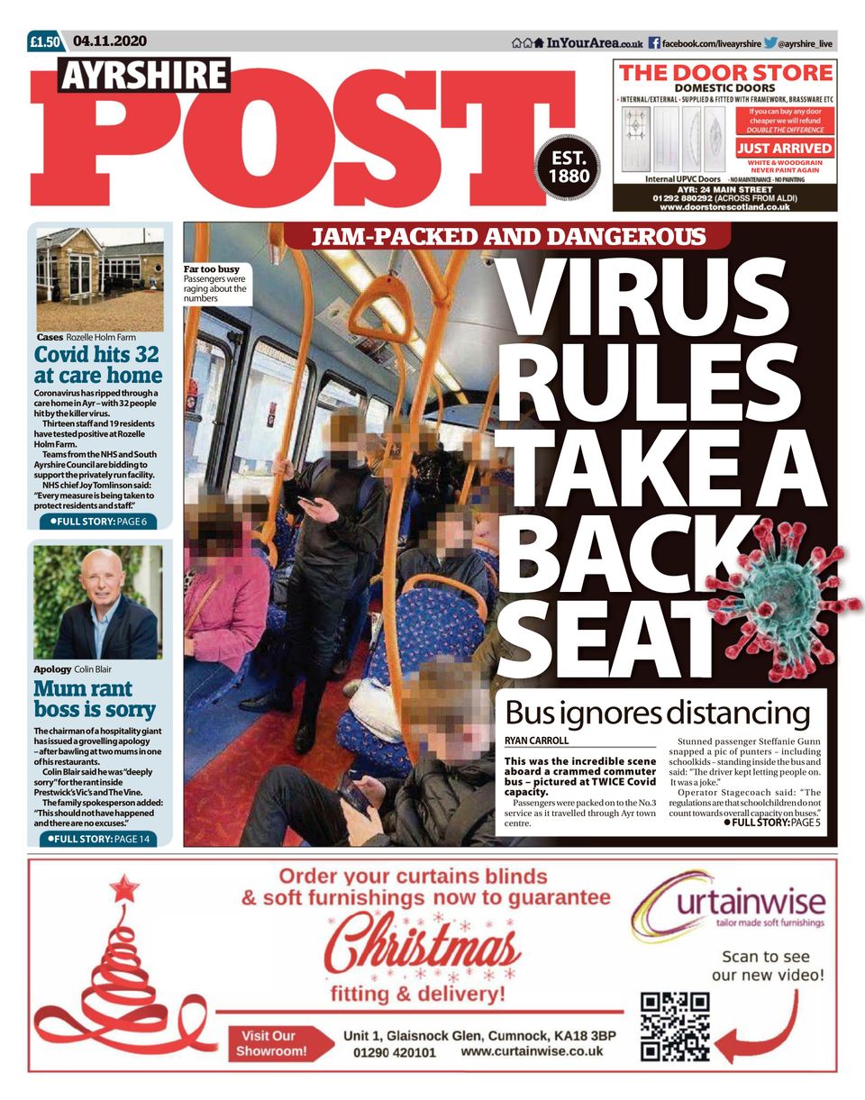 Ayrshire PostNovember 04, 2020 Magazine Get your Digital Subscription