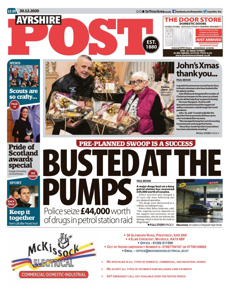 Ayrshire PostDecember 30, 2020 Magazine Get your Digital Subscription
