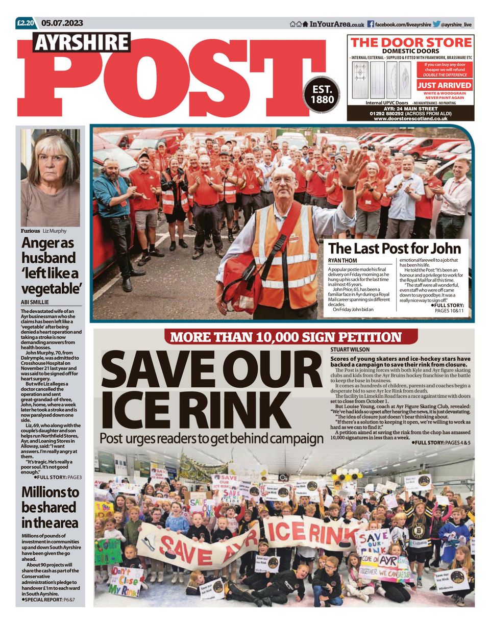 Ayrshire PostJuly 05, 2023 Magazine Get your Digital Subscription