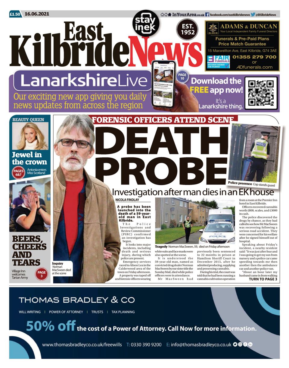 Get Your Digital Copy Of East Kilbride News June 16 21 Issue