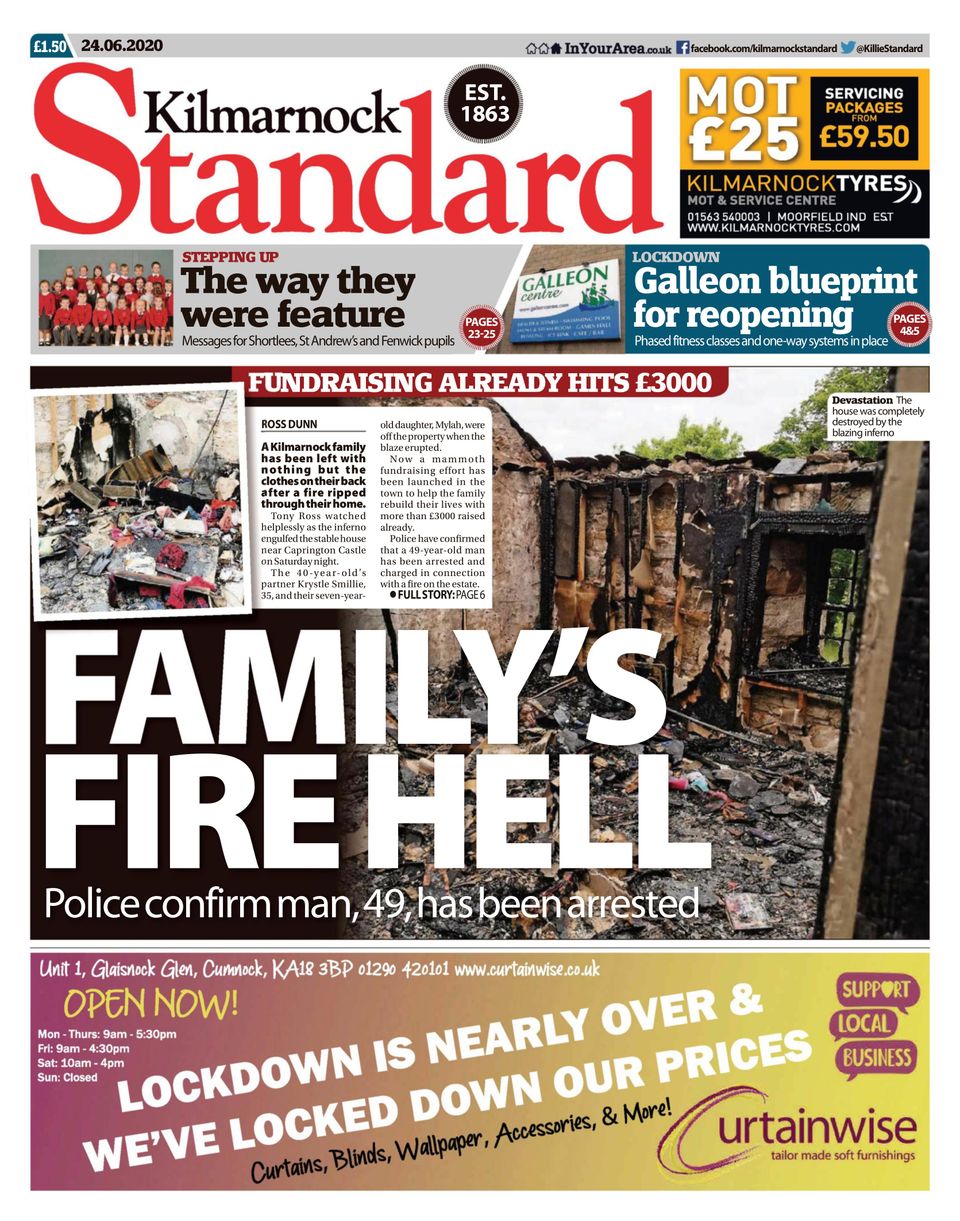 Kilmarnock StandardJune 24, 2020 Magazine Get your Digital Subscription