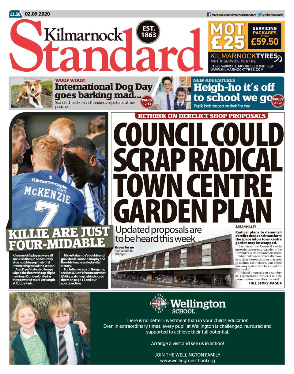 Kilmarnock StandardSeptember 02, 2020 Magazine