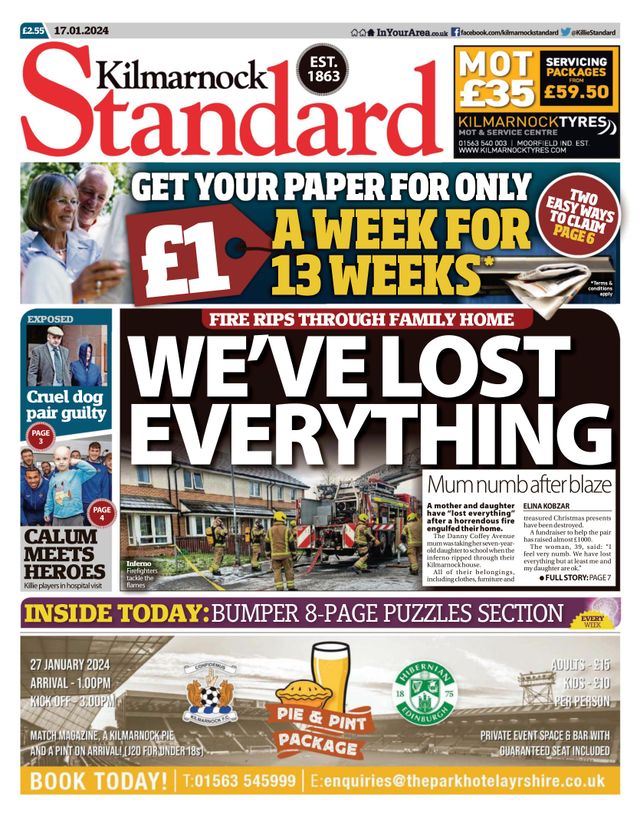 Kilmarnock Standard