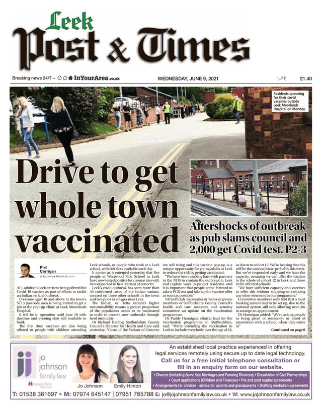 Leek Post and Times