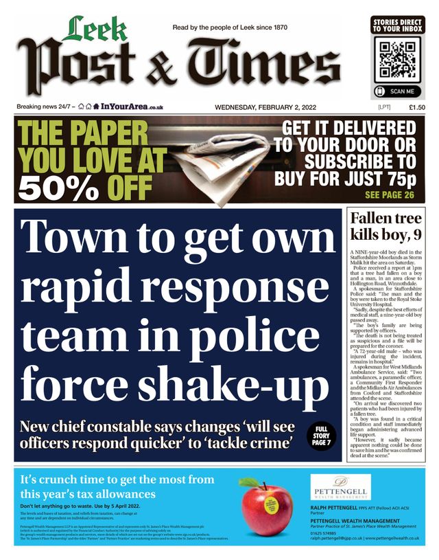 Leek Post and Times